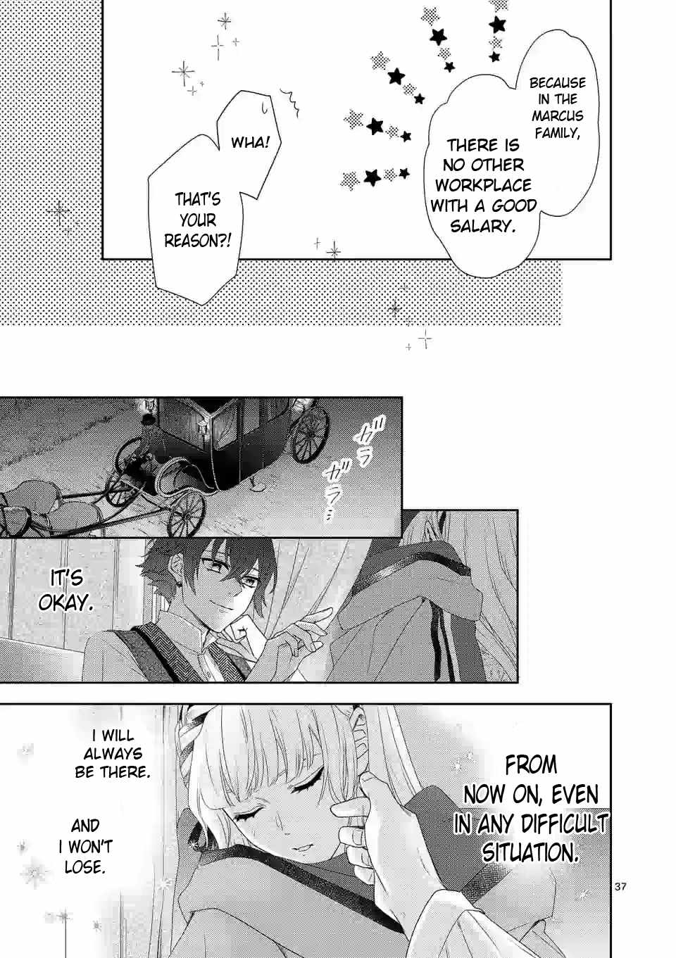 Heroine Fuzai no Akuyaku Reijou wa Konyakuhaki Shite Wanko-Kei Juusha to Toubou Suru Chapter 1 38